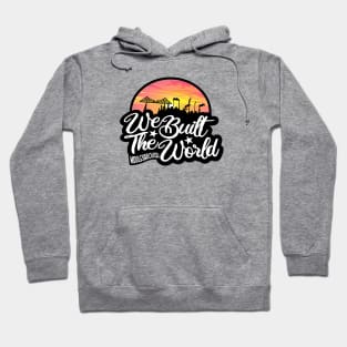 Middlesbrough We Built The World Sunset Hoodie